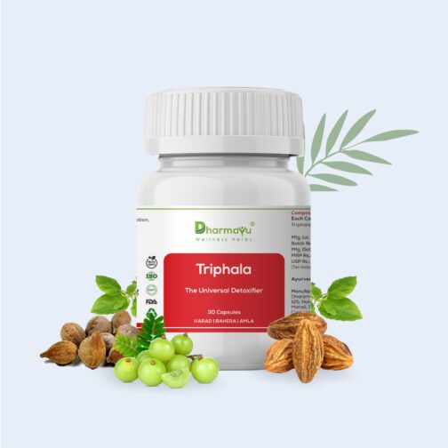 Dharmayu Triphala Capsule The Universal Detoxifier